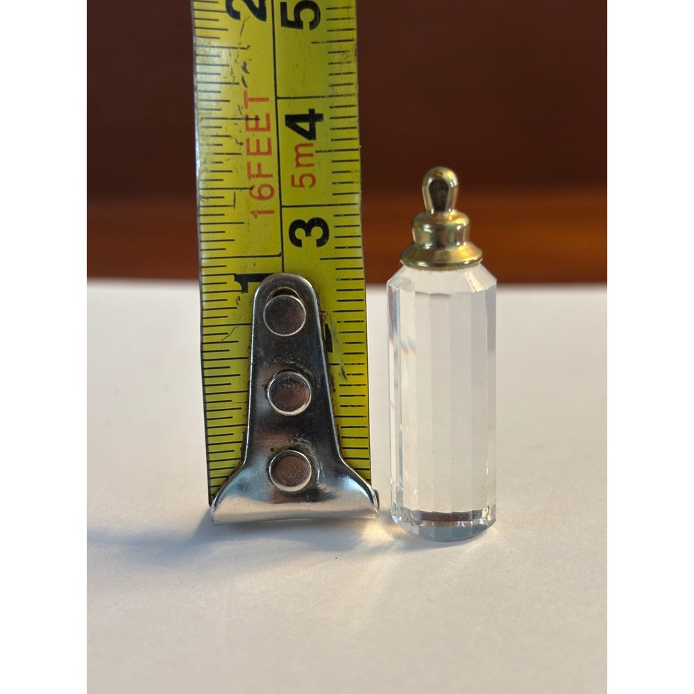 Vintage Swarovski Crystal Memories Society Miniature Baby Bottle no box - Picture 2 of 3